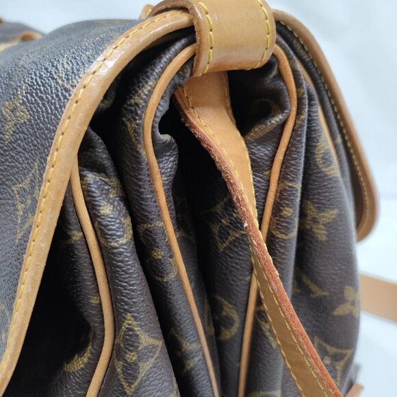 Louis Vuitton LV Crossbody bag Saumur 35 Brown Monogram 830-031925 - Picture 8 of 16